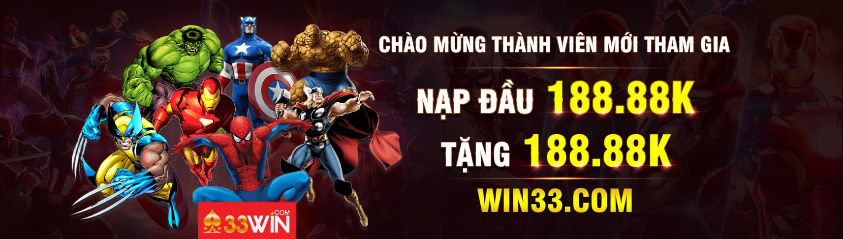 khuyến mãi 33win68